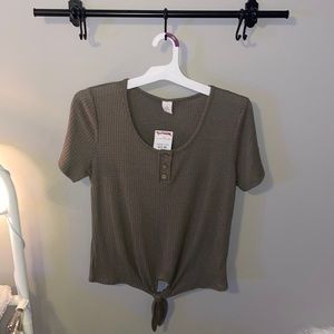 Papercrane three button shirt